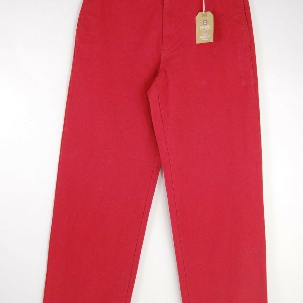 Chaps True Ameican Chino Pants 34W 32L